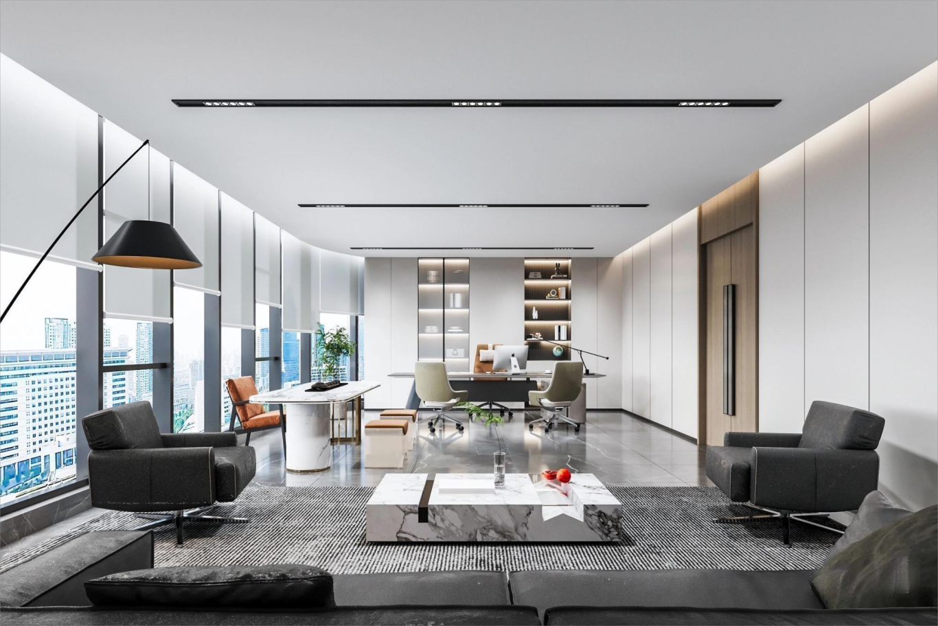 【設(shè)計案例】普照國康醫(yī)藥辦公室項目概念設(shè)計——以空間敘事，筑品牌基因(圖18)