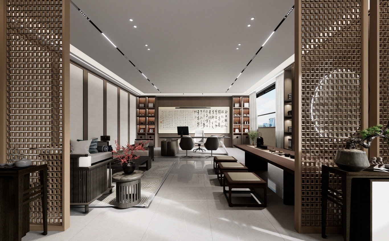 【設(shè)計案例】普照國康醫(yī)藥辦公室項目概念設(shè)計——以空間敘事，筑品牌基因(圖38)